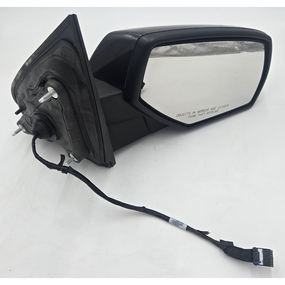 14-18 Chevy Silverado GMC RH Passenger Power Heated Mirror Textured Black OEM